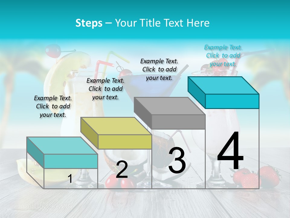 Creamy Cream Hurricane PowerPoint Template