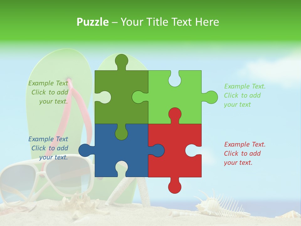 Orange Sky Leisure PowerPoint Template