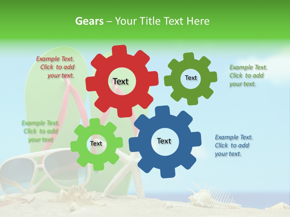 Orange Sky Leisure PowerPoint Template