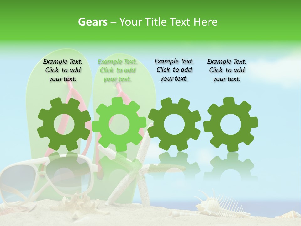 Orange Sky Leisure PowerPoint Template