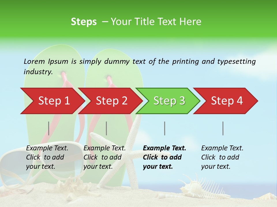 Orange Sky Leisure PowerPoint Template