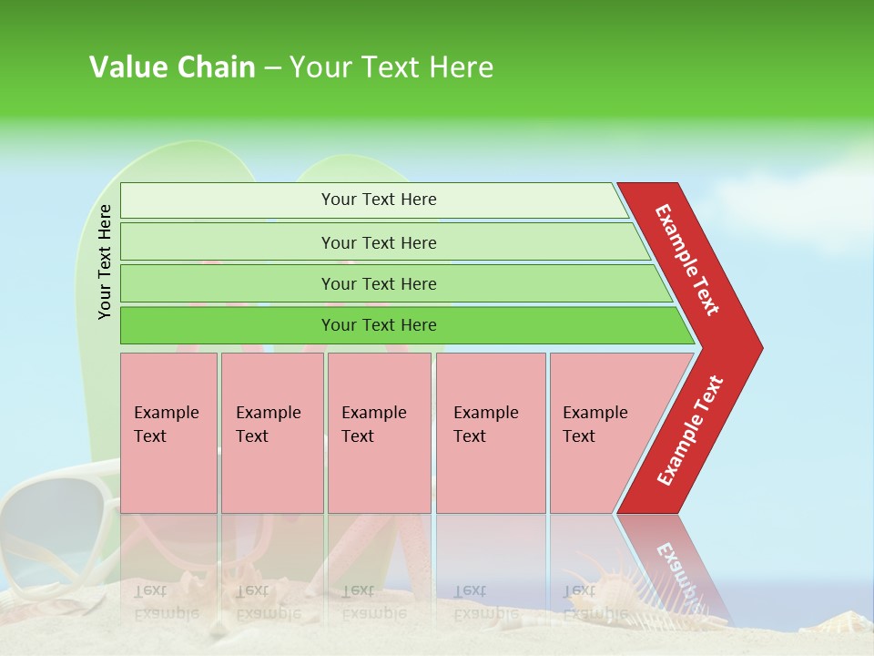 Orange Sky Leisure PowerPoint Template