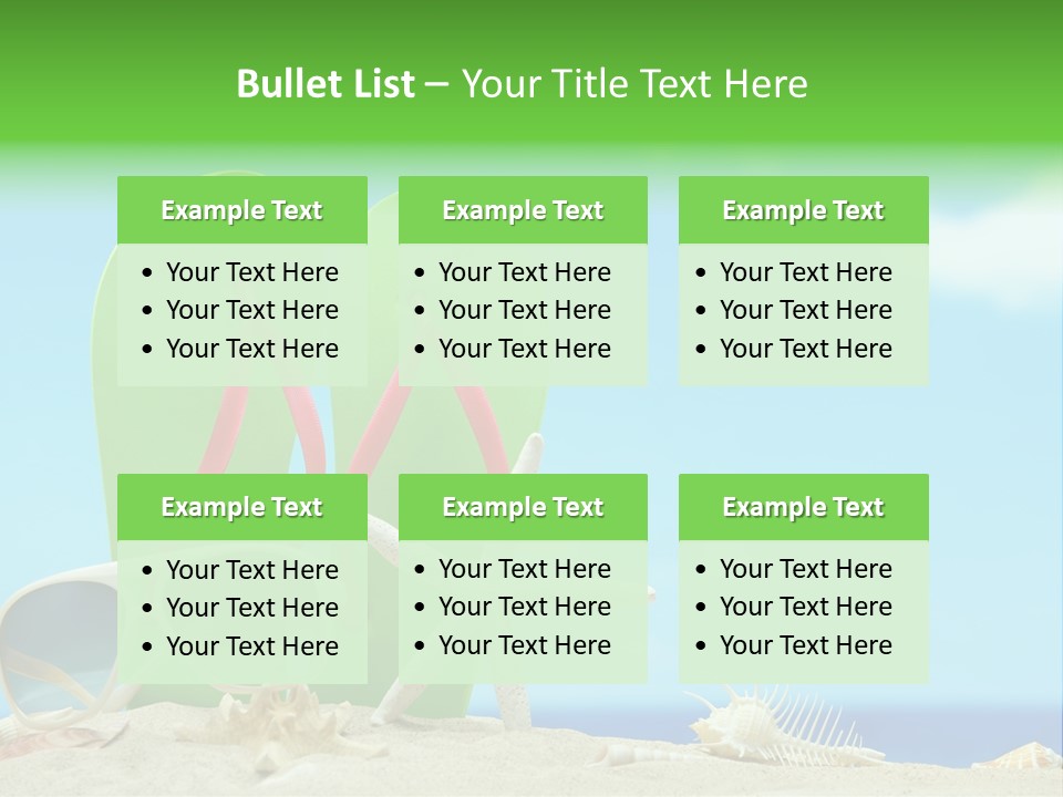 Orange Sky Leisure PowerPoint Template