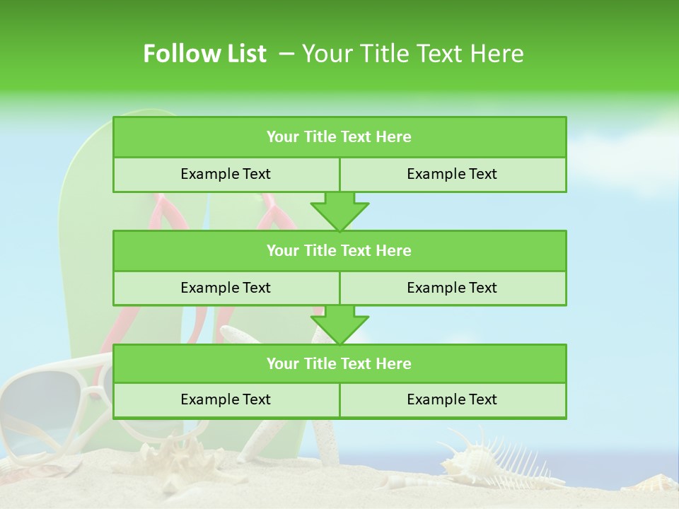 Orange Sky Leisure PowerPoint Template