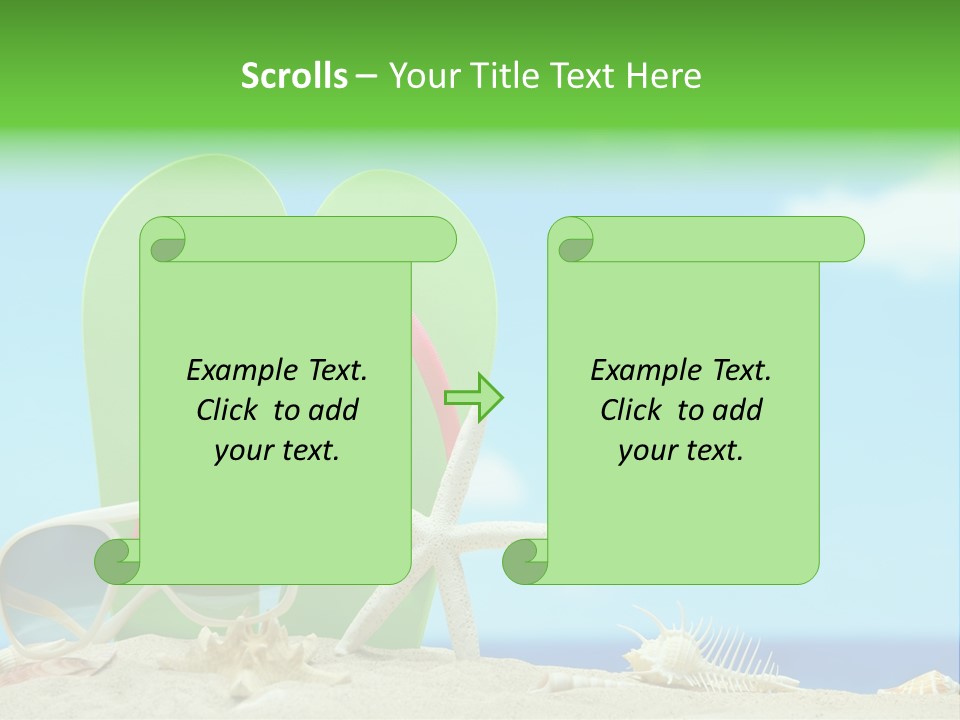 Orange Sky Leisure PowerPoint Template