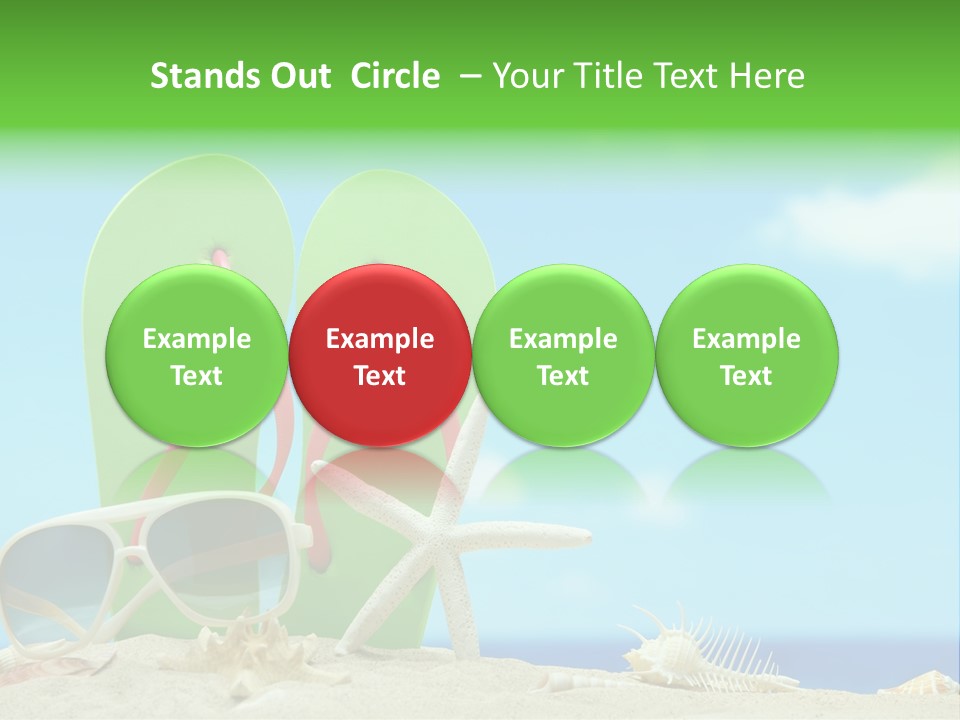 Orange Sky Leisure PowerPoint Template