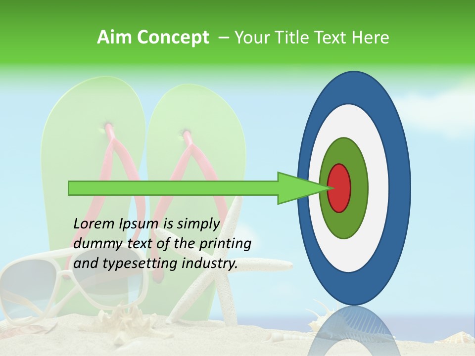 Orange Sky Leisure PowerPoint Template