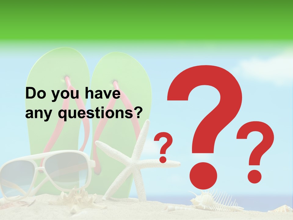 Orange Sky Leisure PowerPoint Template