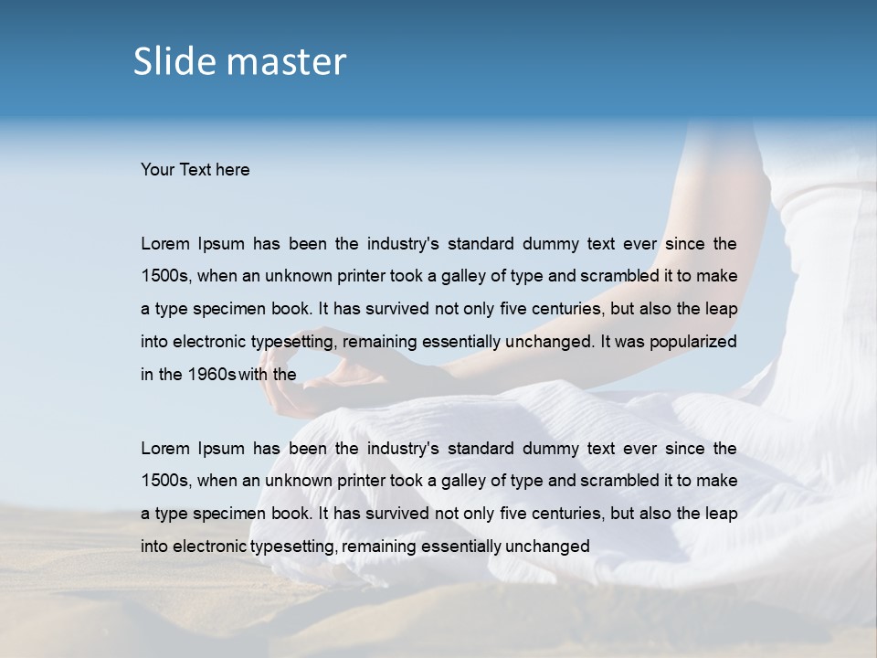 Training Beauty Evening PowerPoint Template