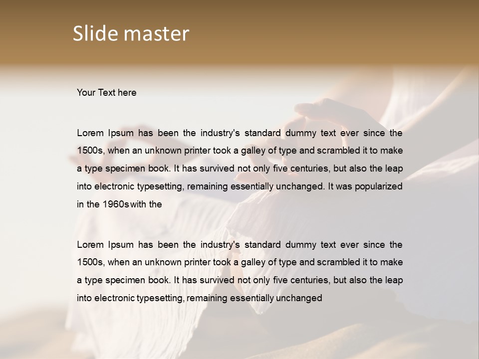 Meditation Woman Meditating PowerPoint Template