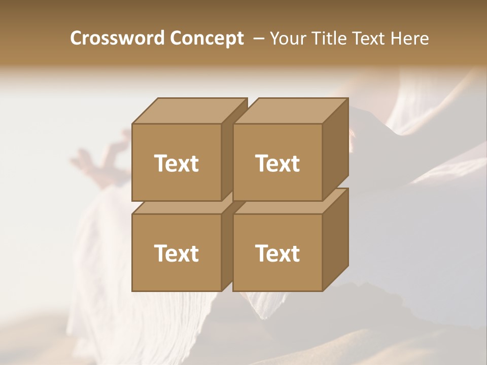 Meditation Woman Meditating PowerPoint Template