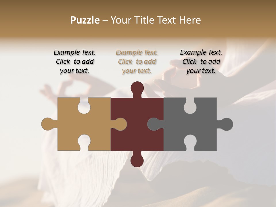 Meditation Woman Meditating PowerPoint Template