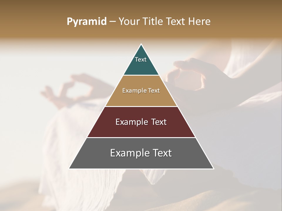 Meditation Woman Meditating PowerPoint Template