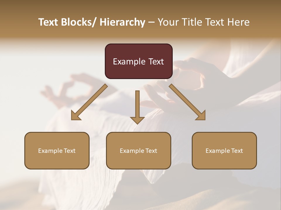 Meditation Woman Meditating PowerPoint Template