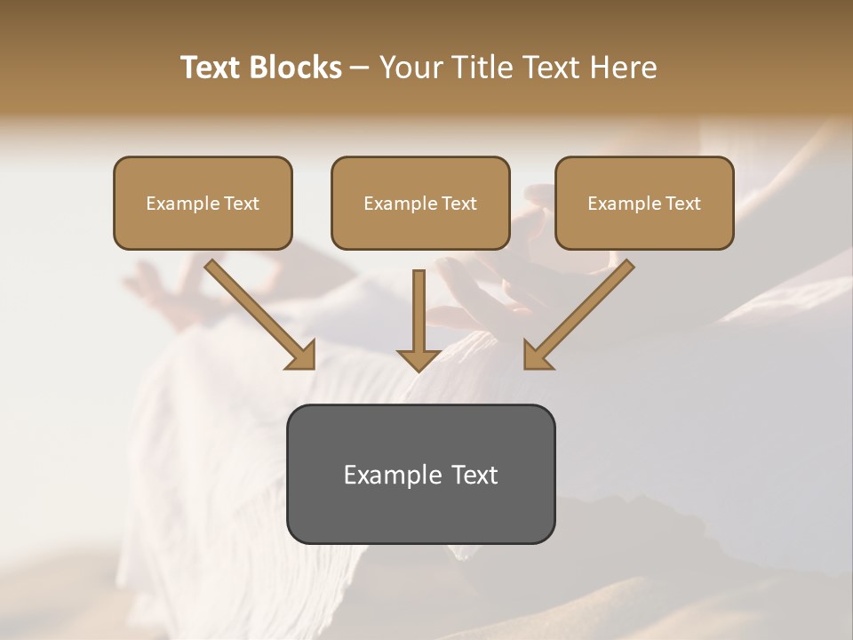 Meditation Woman Meditating PowerPoint Template