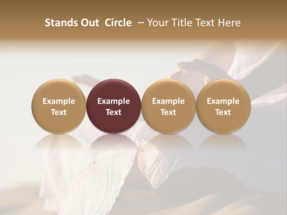 Meditation Woman Meditating PowerPoint Template