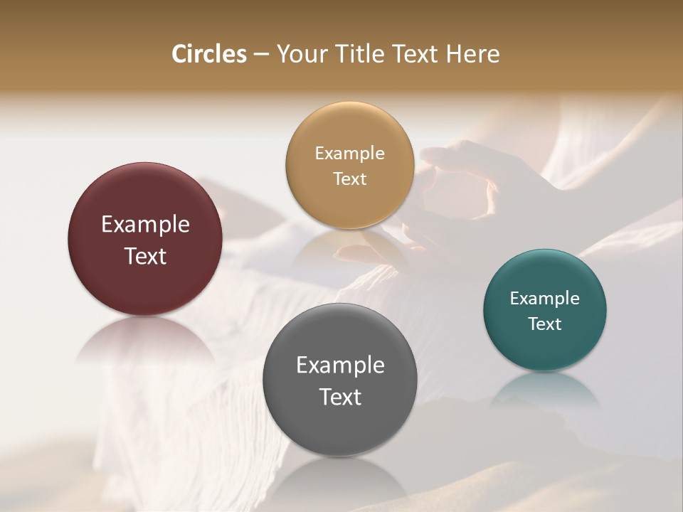 Meditation Woman Meditating PowerPoint Template