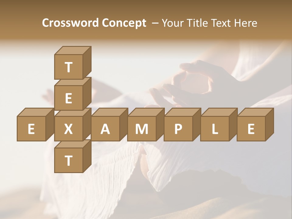 Meditation Woman Meditating PowerPoint Template