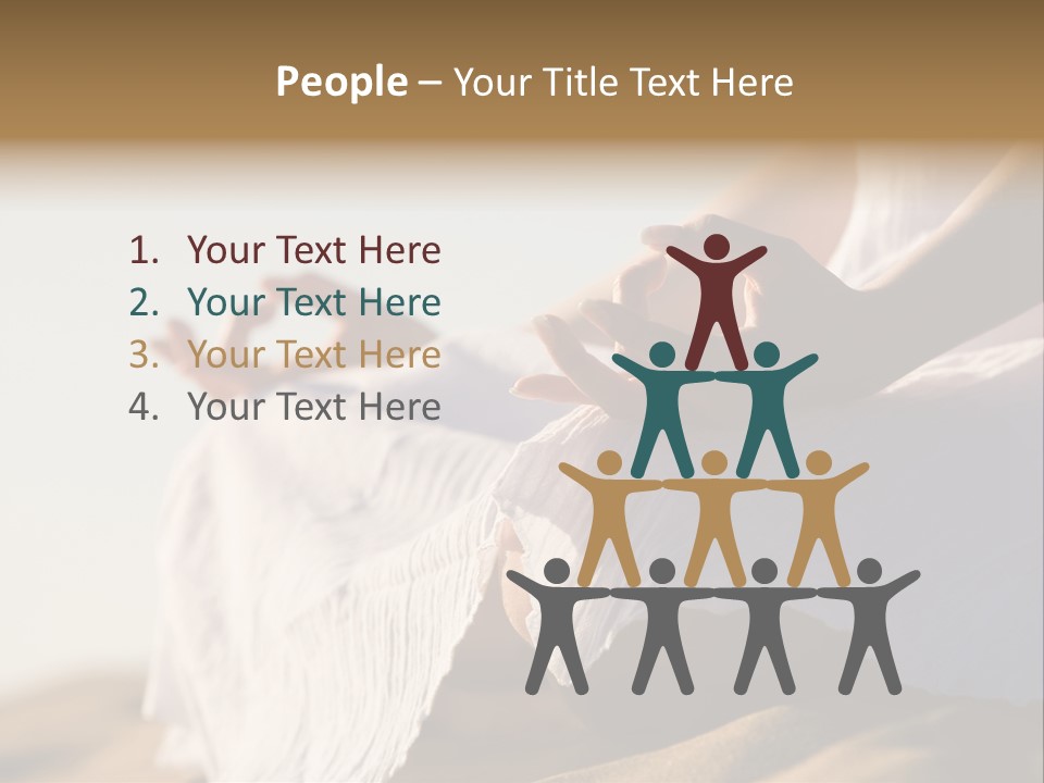 Meditation Woman Meditating PowerPoint Template