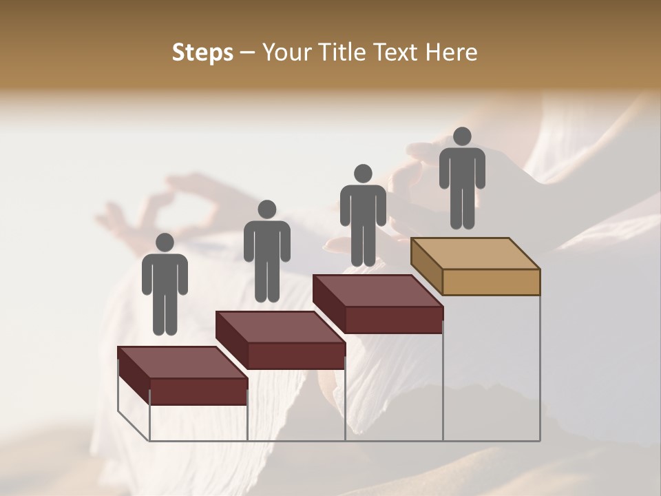 Meditation Woman Meditating PowerPoint Template