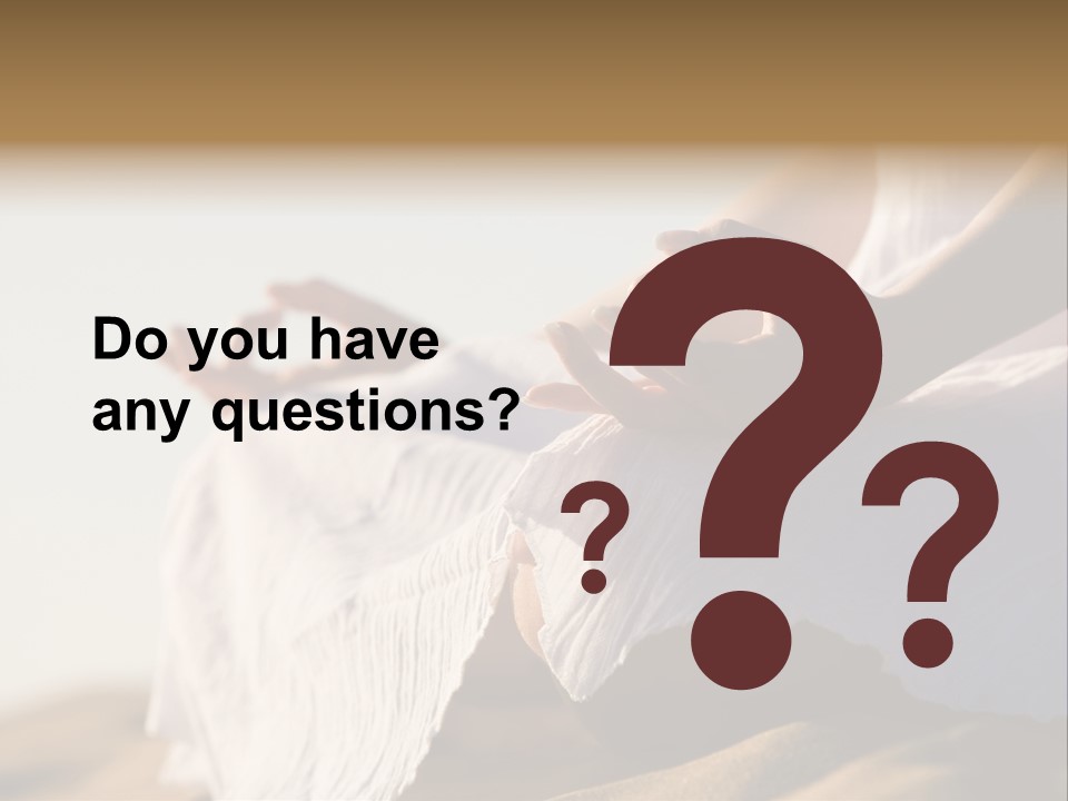 Meditation Woman Meditating PowerPoint Template