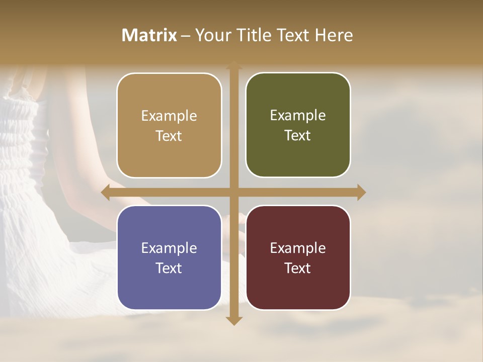 Fingers Tranquil Person PowerPoint Template