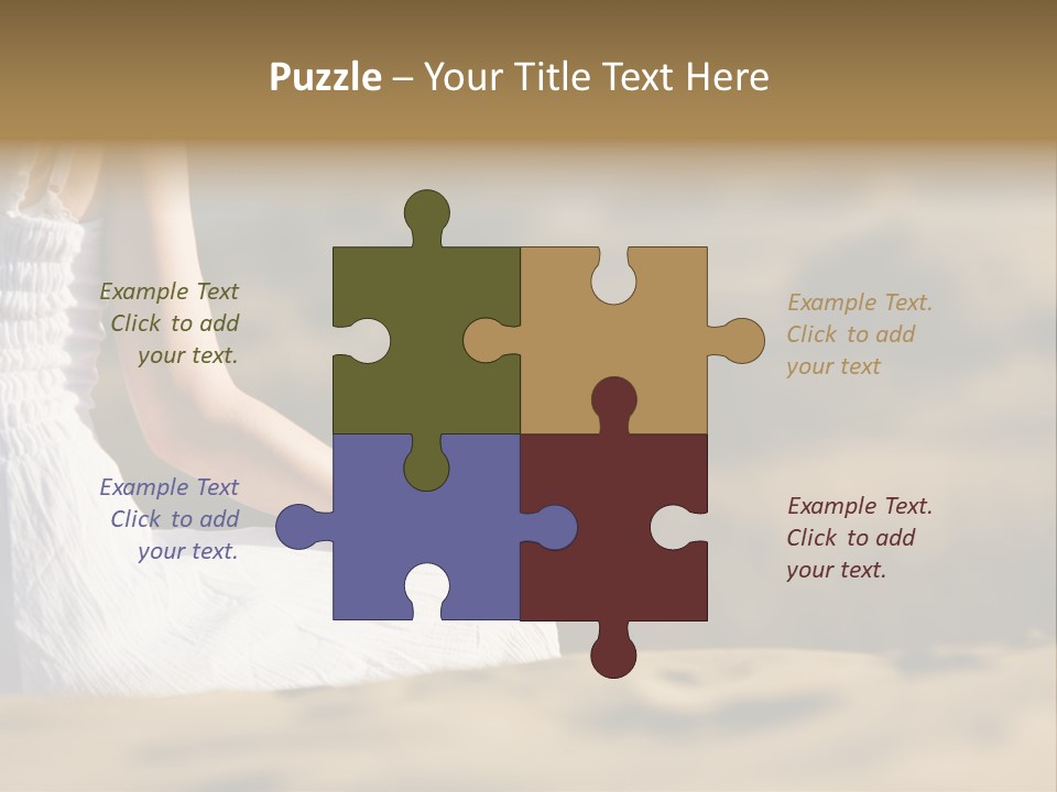 Fingers Tranquil Person PowerPoint Template