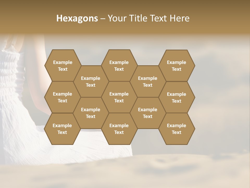 Fingers Tranquil Person PowerPoint Template