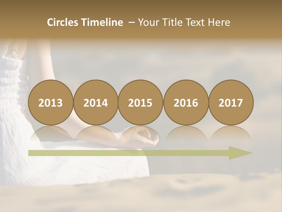 Fingers Tranquil Person PowerPoint Template