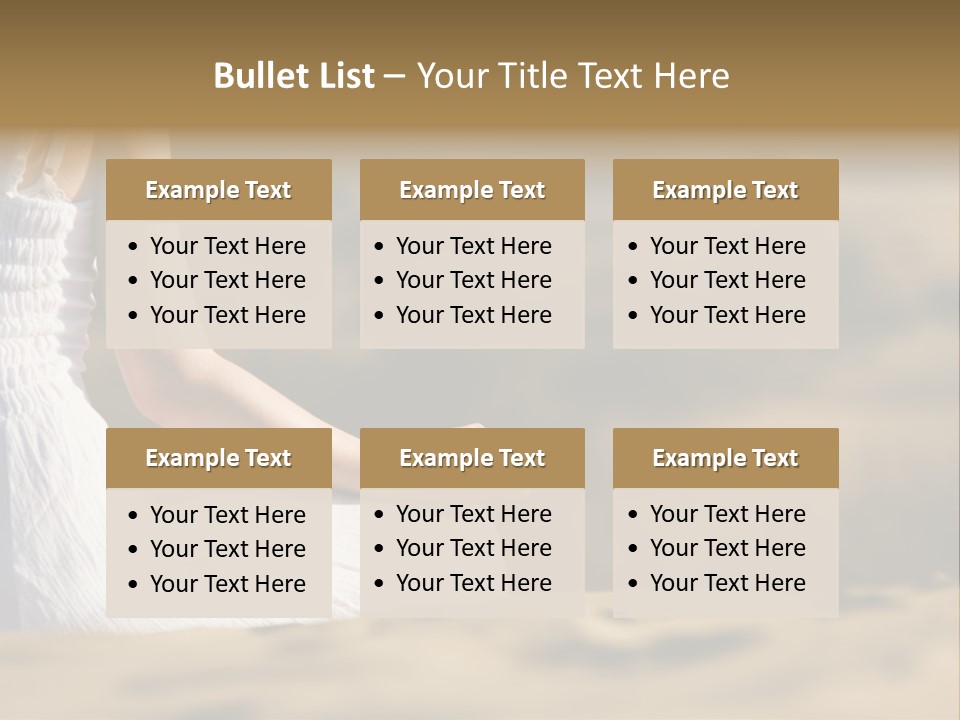 Fingers Tranquil Person PowerPoint Template