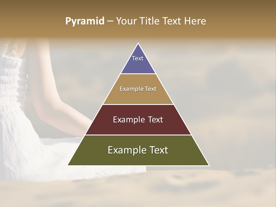 Fingers Tranquil Person PowerPoint Template