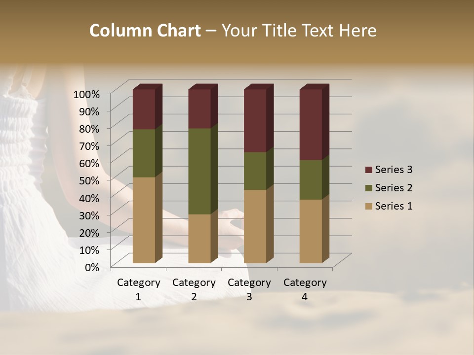 Fingers Tranquil Person PowerPoint Template