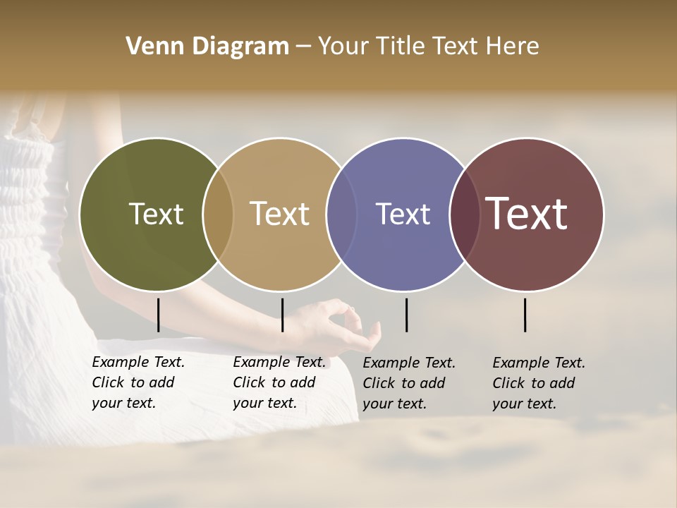 Fingers Tranquil Person PowerPoint Template