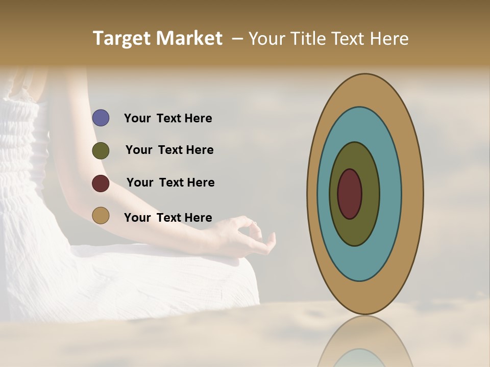 Fingers Tranquil Person PowerPoint Template