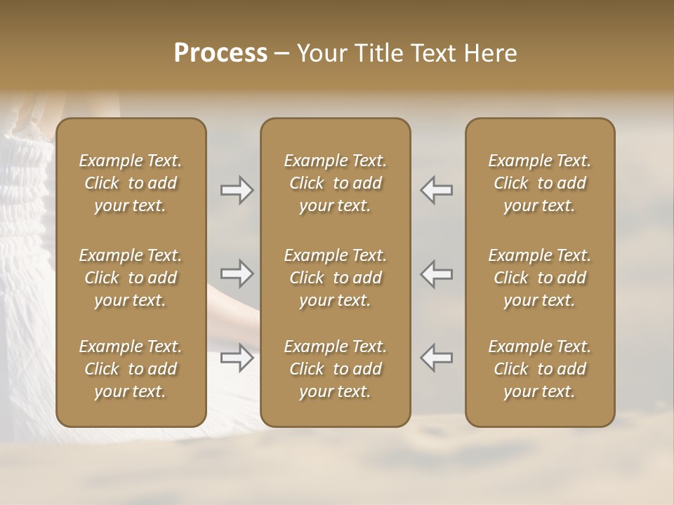 Fingers Tranquil Person PowerPoint Template