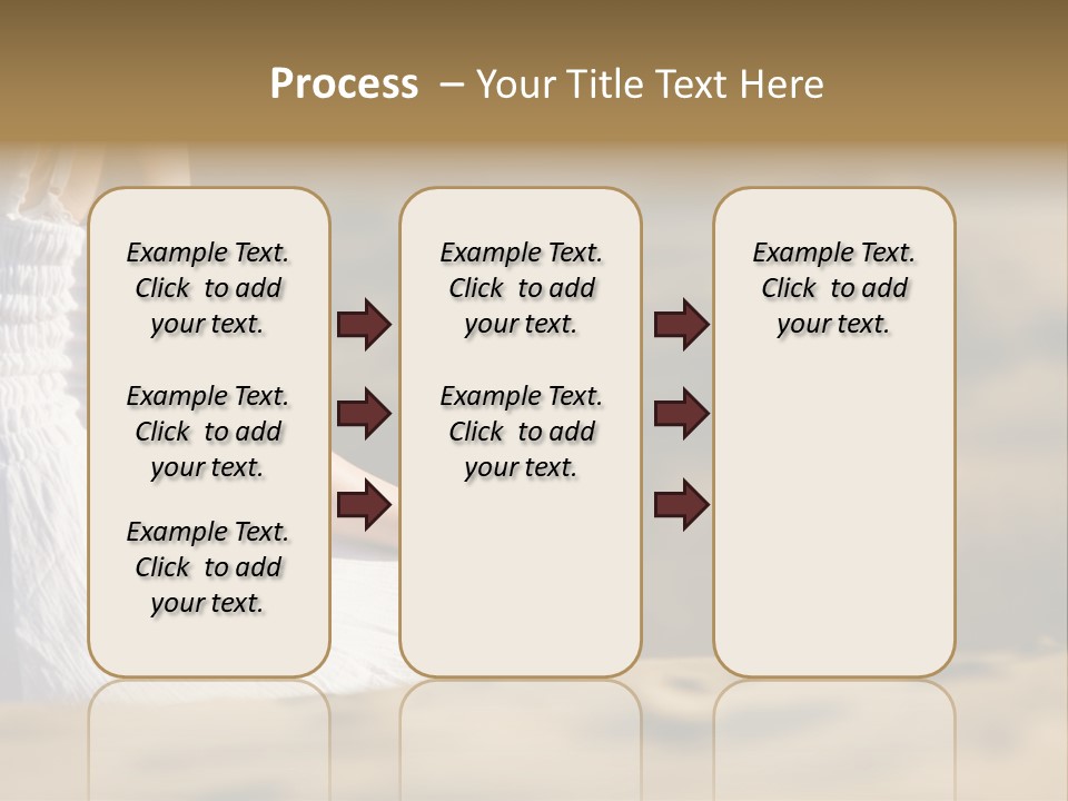 Fingers Tranquil Person PowerPoint Template