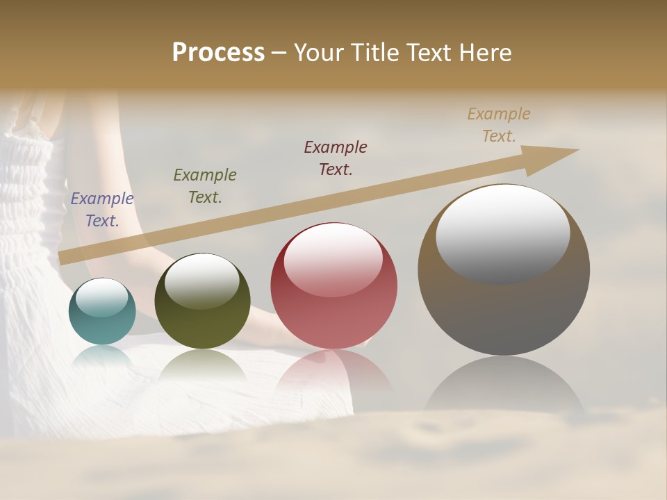 Fingers Tranquil Person PowerPoint Template