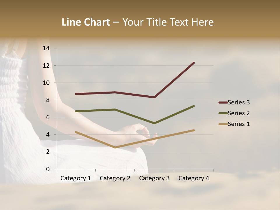Fingers Tranquil Person PowerPoint Template