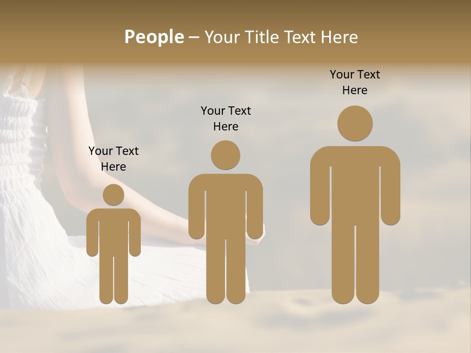 Fingers Tranquil Person PowerPoint Template