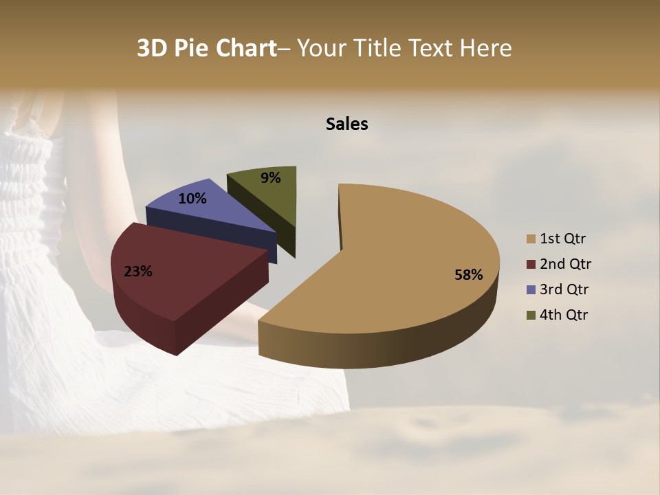 Fingers Tranquil Person PowerPoint Template