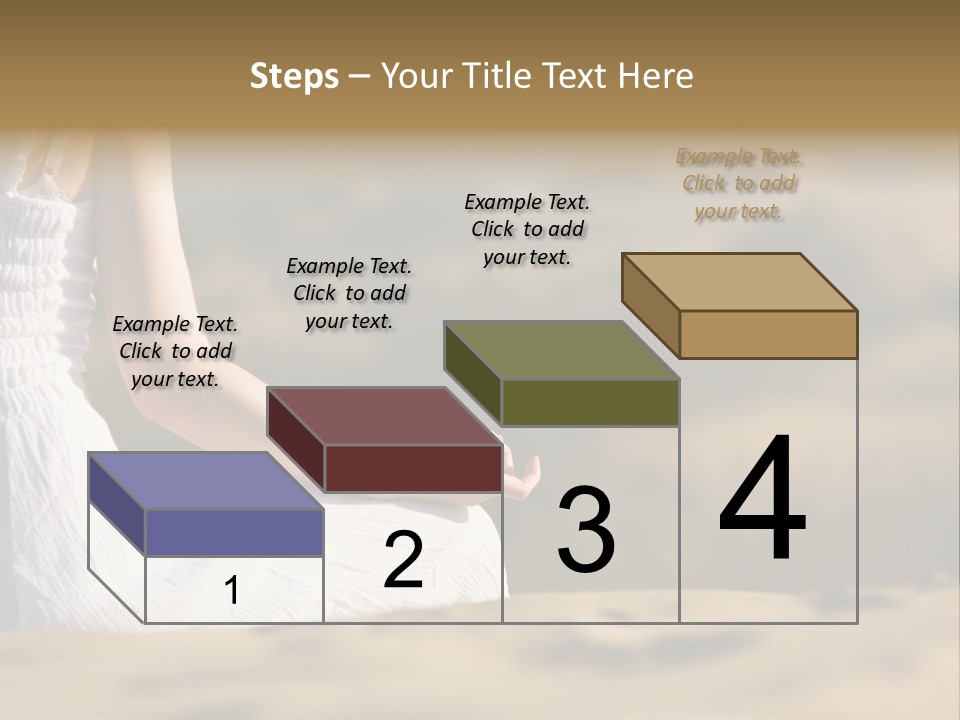 Fingers Tranquil Person PowerPoint Template