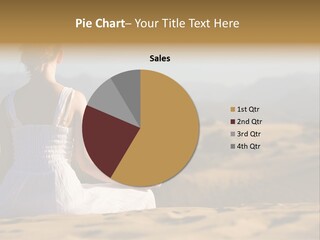 Person Outdoors Meditating PowerPoint Template