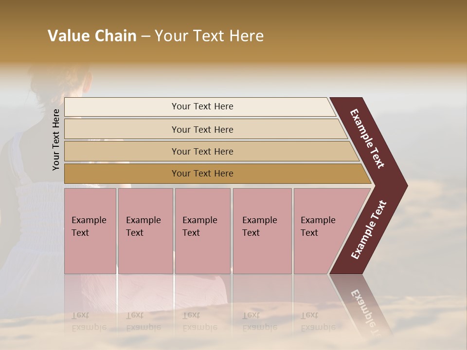 Person Outdoors Meditating PowerPoint Template