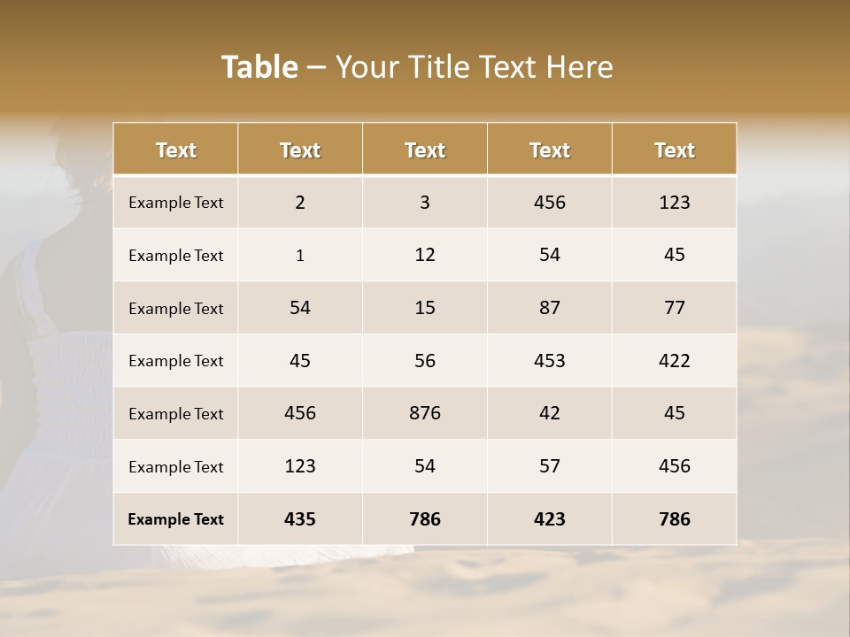 Person Outdoors Meditating PowerPoint Template