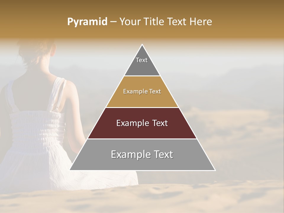 Person Outdoors Meditating PowerPoint Template