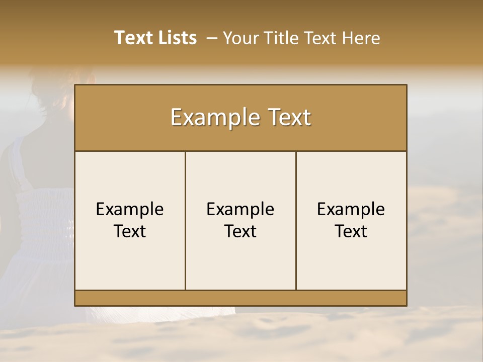 Person Outdoors Meditating PowerPoint Template