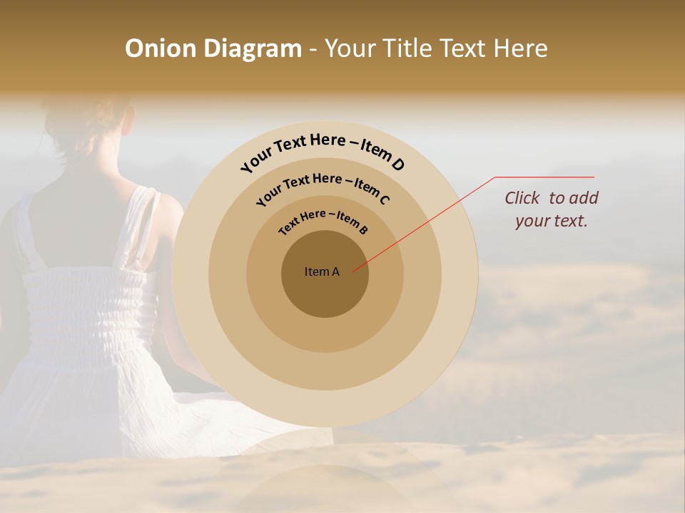 Person Outdoors Meditating PowerPoint Template