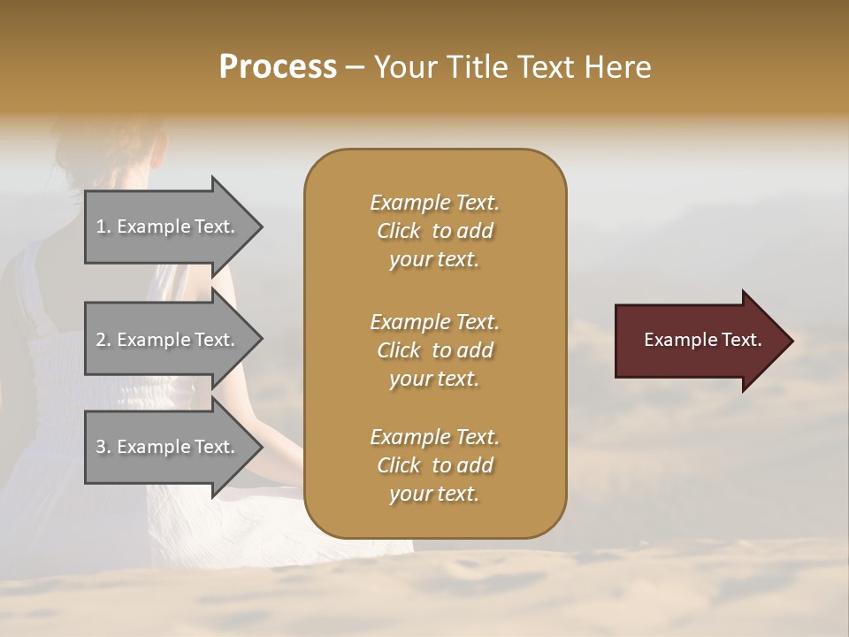 Person Outdoors Meditating PowerPoint Template