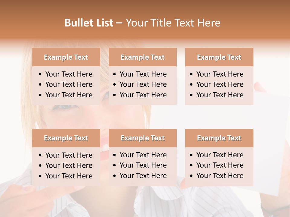 Hand White Holding PowerPoint Template