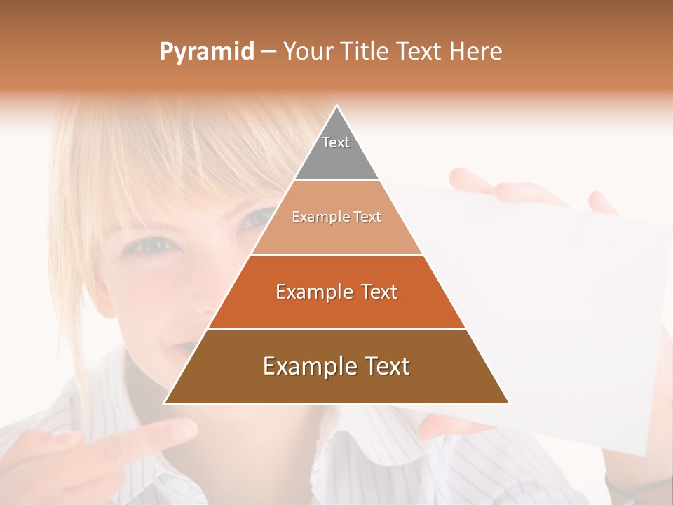 Hand White Holding PowerPoint Template